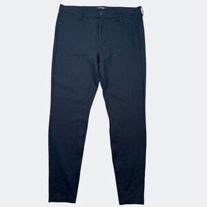 Liverpool Madonna Pants Womens 16 Black Knit Skinny Legging Zip Stretch Ponte